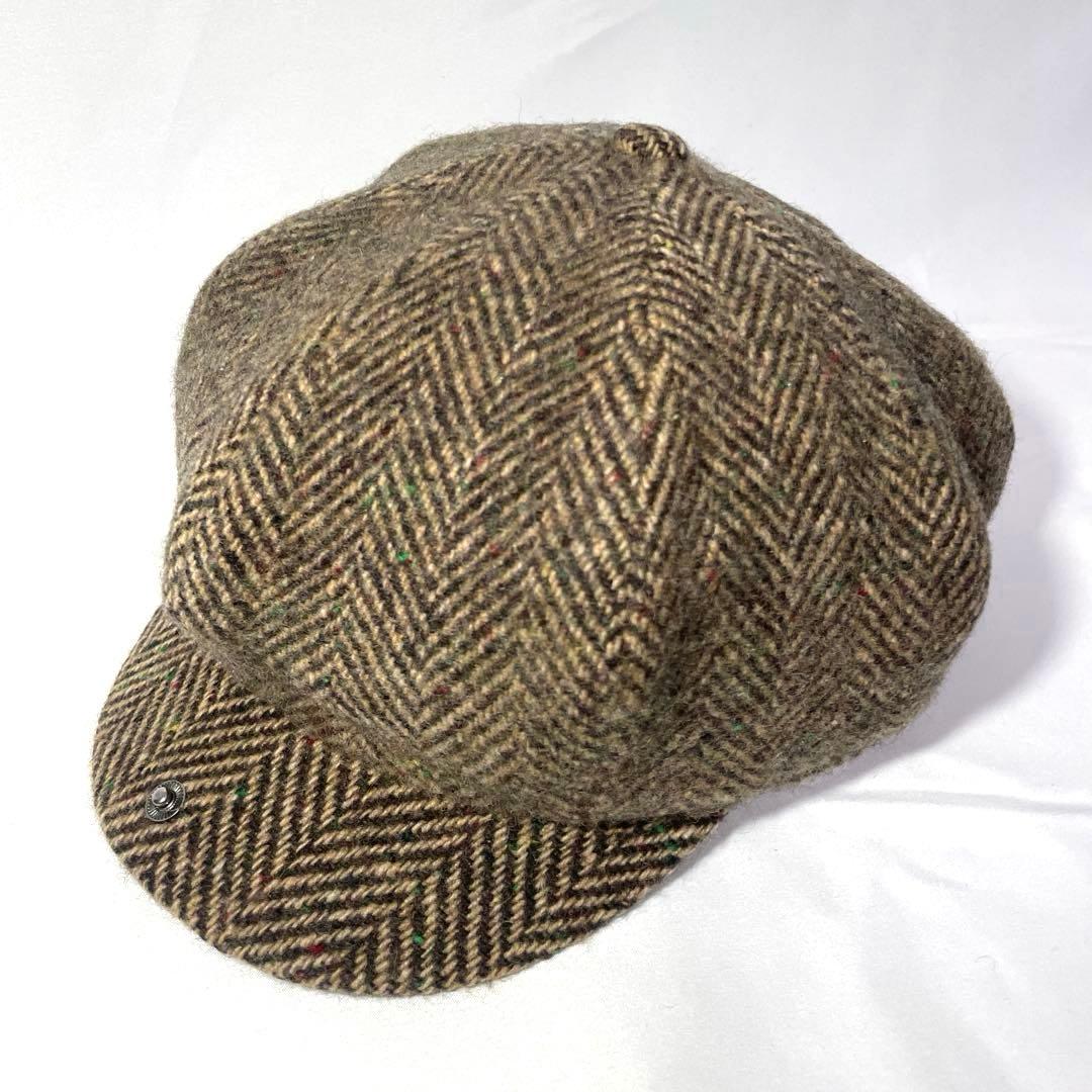 RRL Double RL ツイード キャスケット ヘリンボーン 帽子