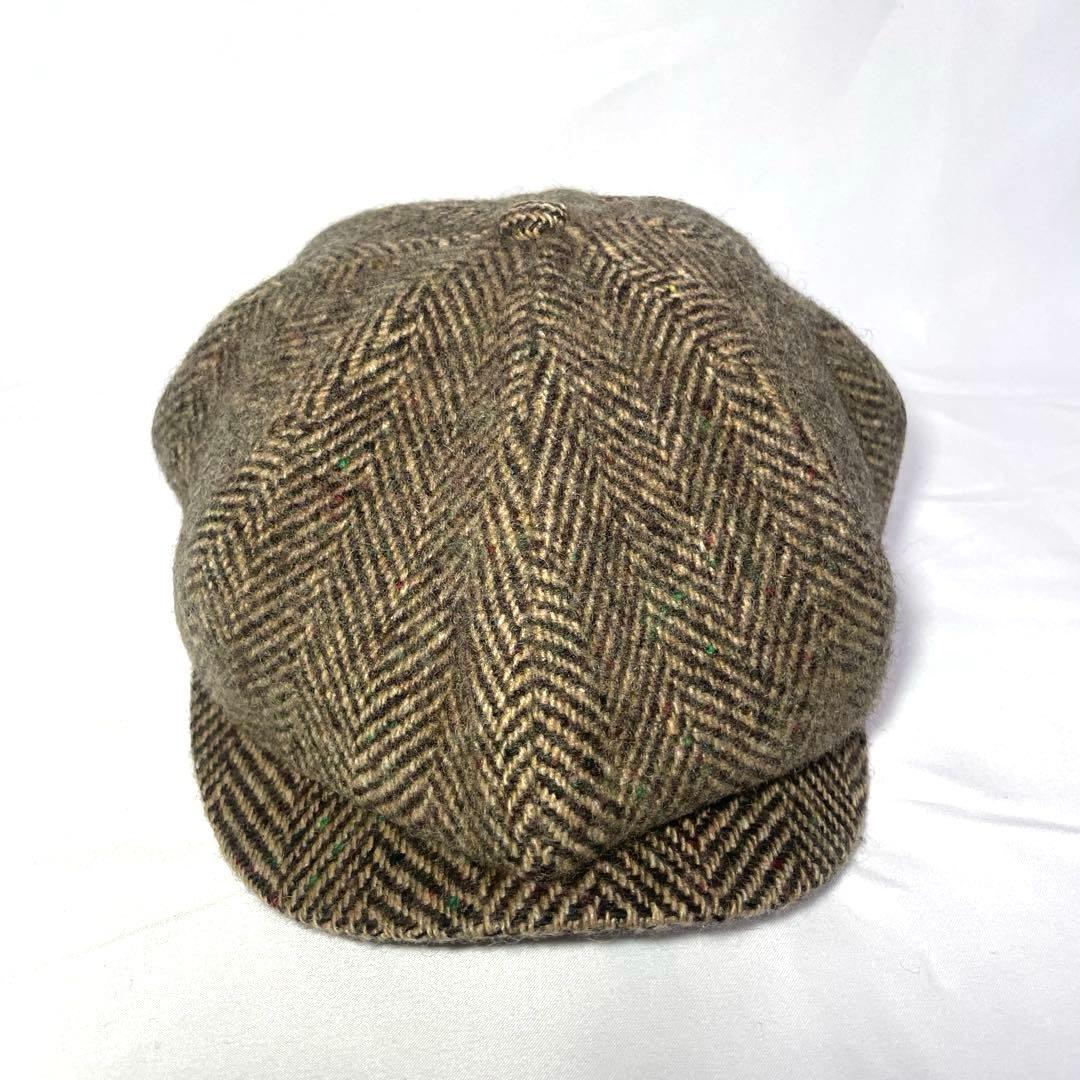 RRL Double RL ツイード キャスケット ヘリンボーン 帽子