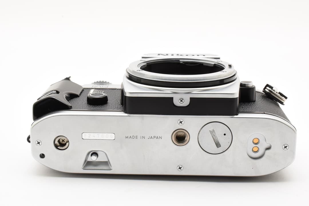 超美品 Nikon FG 分解整備清掃済み シルバー #8614