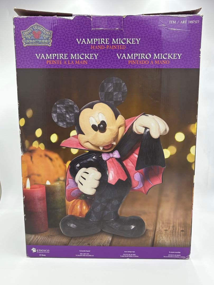 ☆コストコ☆ジムショア ハロウィン ミッキー　バンパイア かぼちゃ