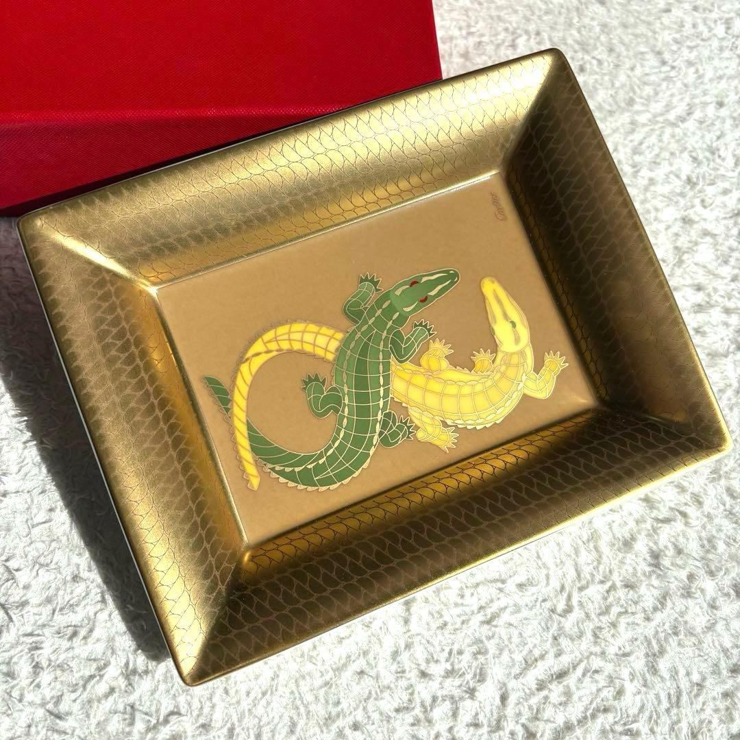 【非売品・希少】未使用保管品　カルティエ　トリンケットトレイ　専用箱