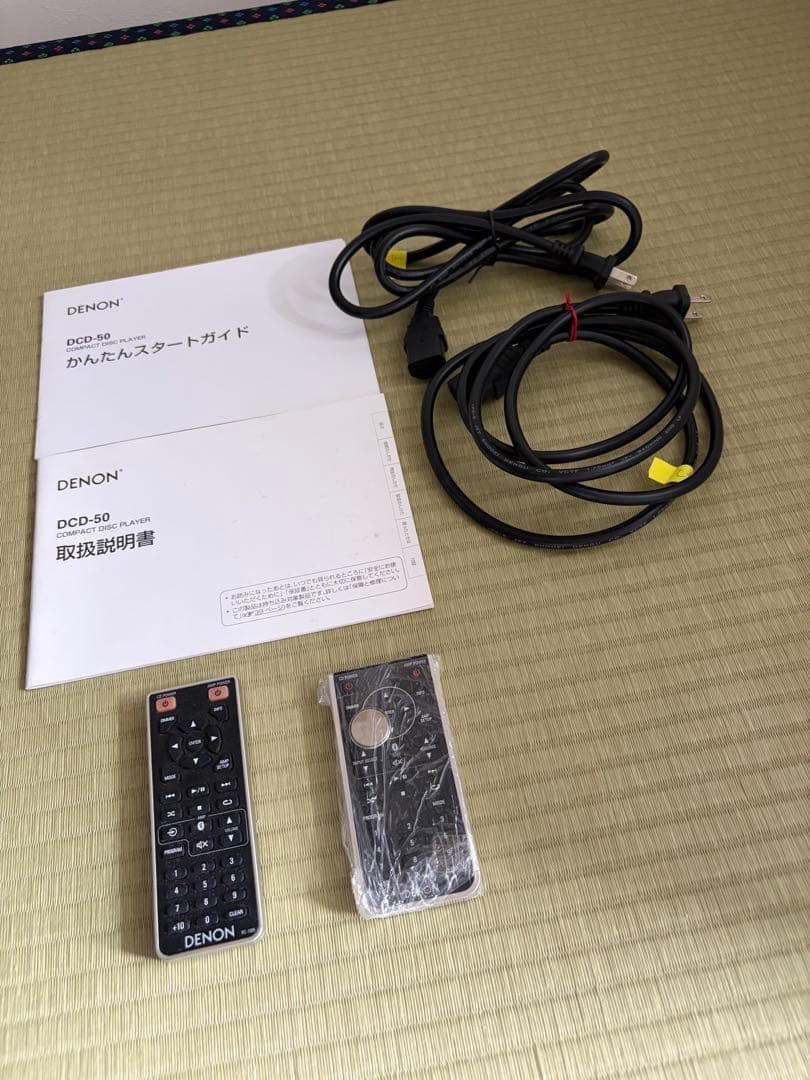 DENON PMA-50 とDCD-50 セット