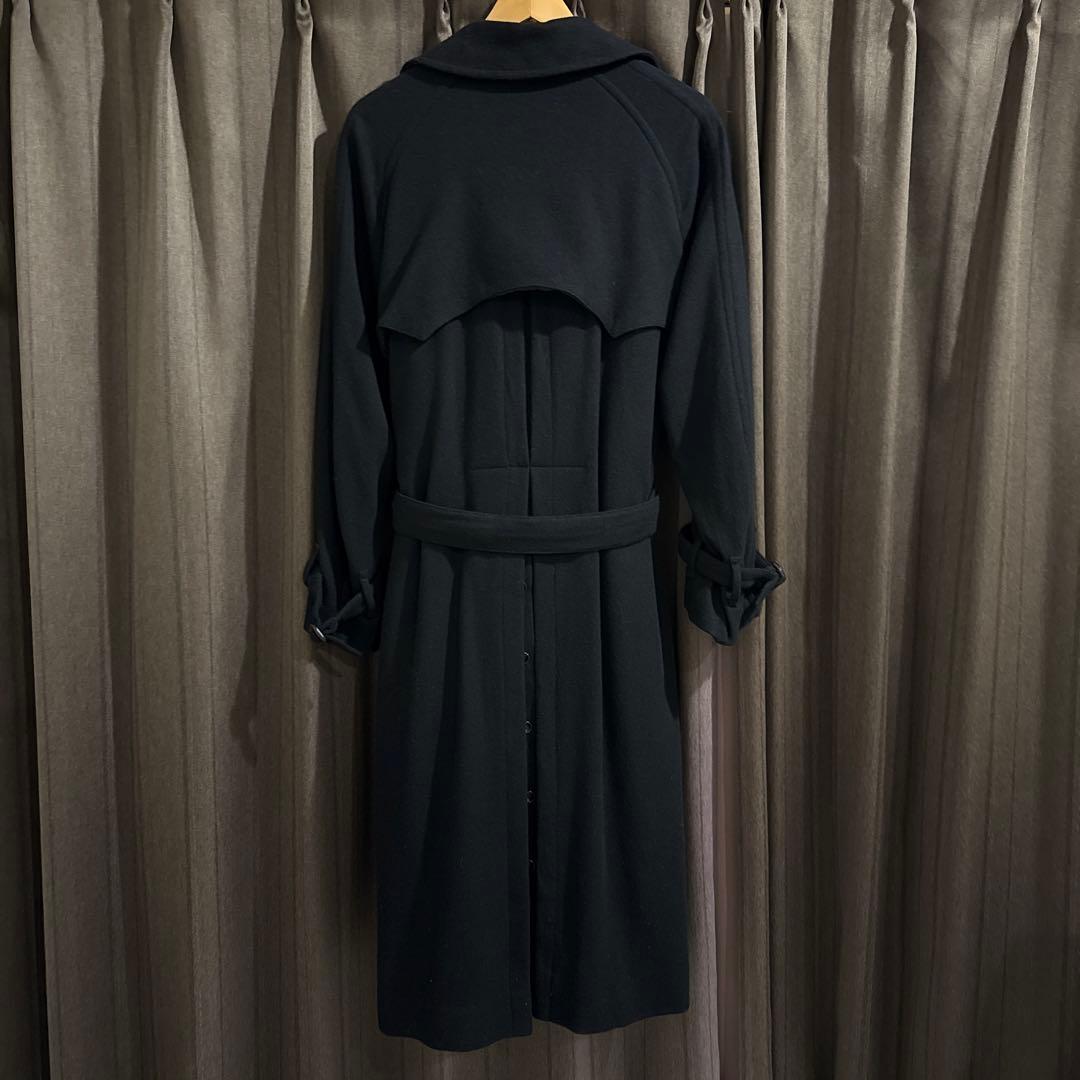 la favolaラファーボラ ラップコート ウールサキソニー ブラック 専用