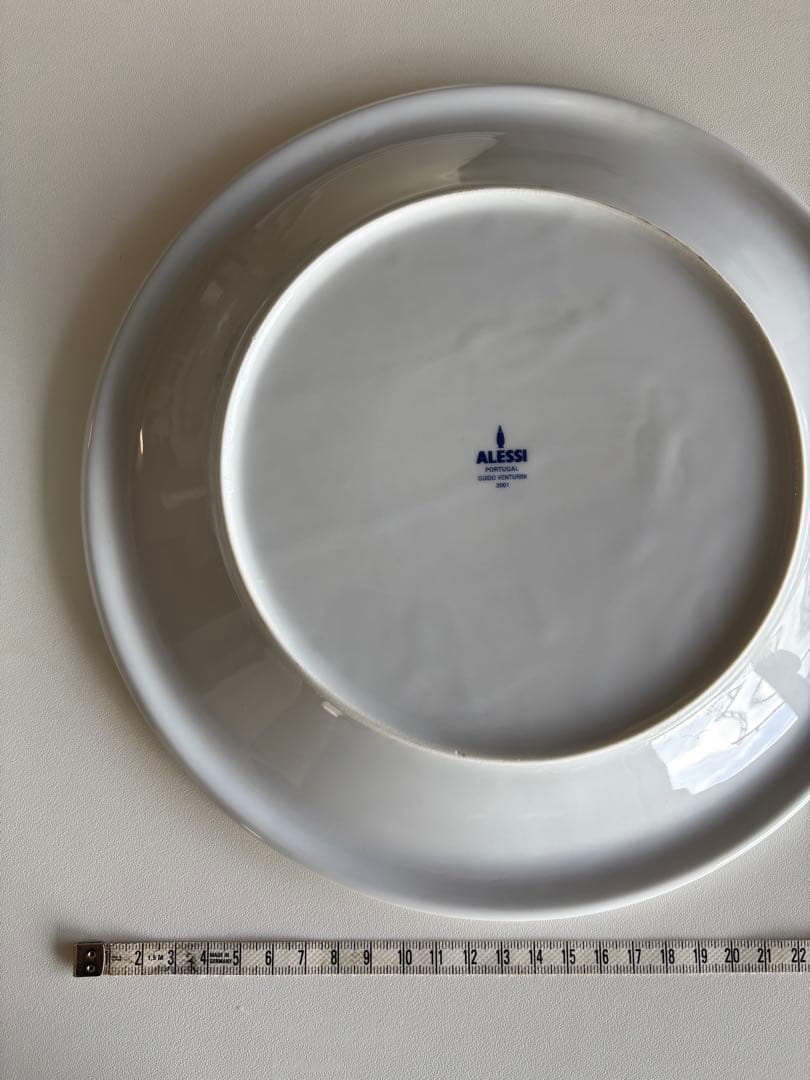 【中古】アレッシイ　大皿、小皿計7枚セット