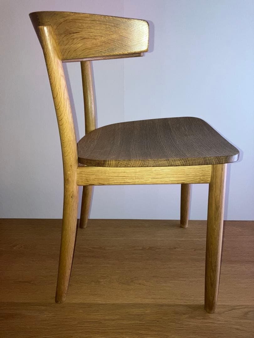無印良品 REAL FURNITURE オーク無垢材チェア B