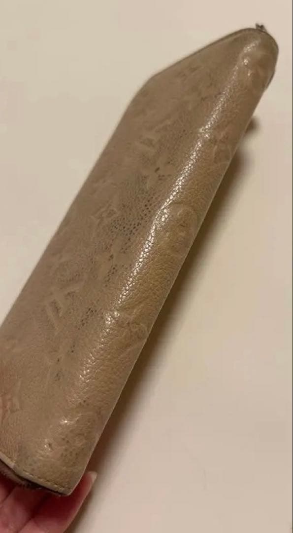 Louis Vuitton ベージュ モノグラム長財布