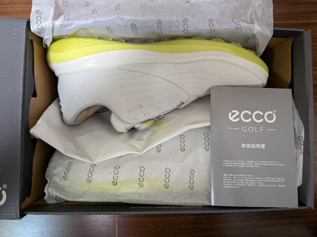 ECCOエコー スパイクレス ゴルフ シューズ エルティーワン ボア 42