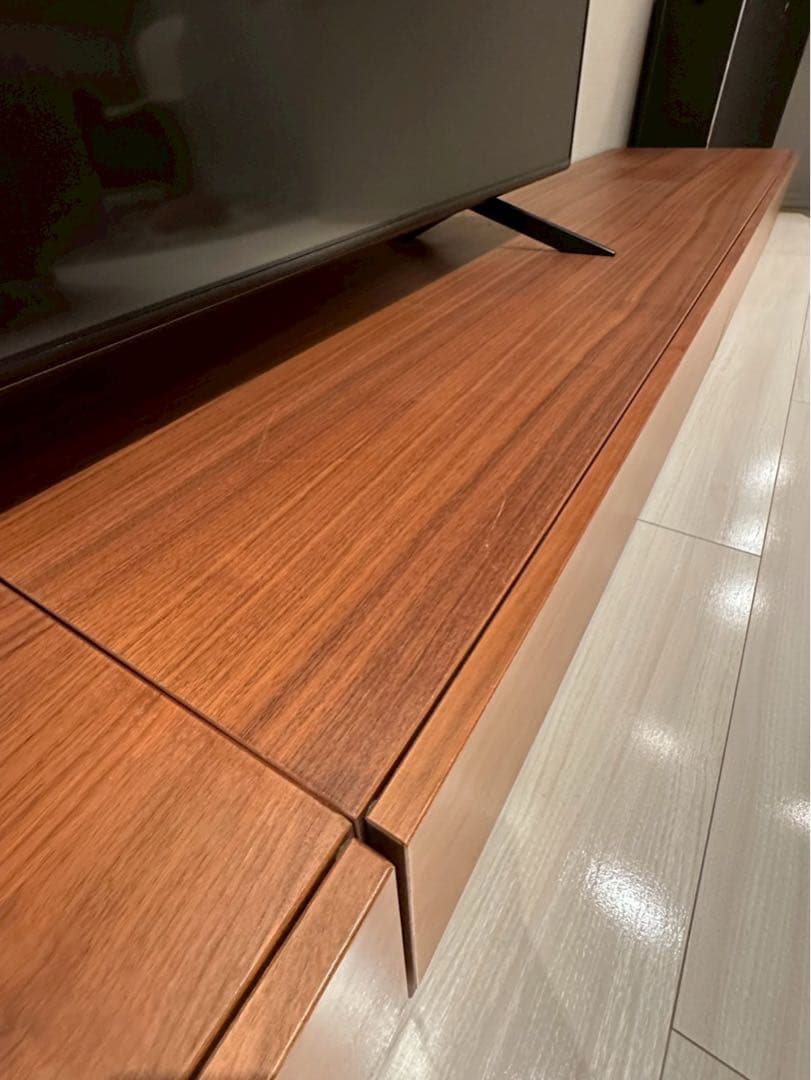 ボーコンセプト 希少な超名作 40万 ルガーノ テレビボード ウッドローボード