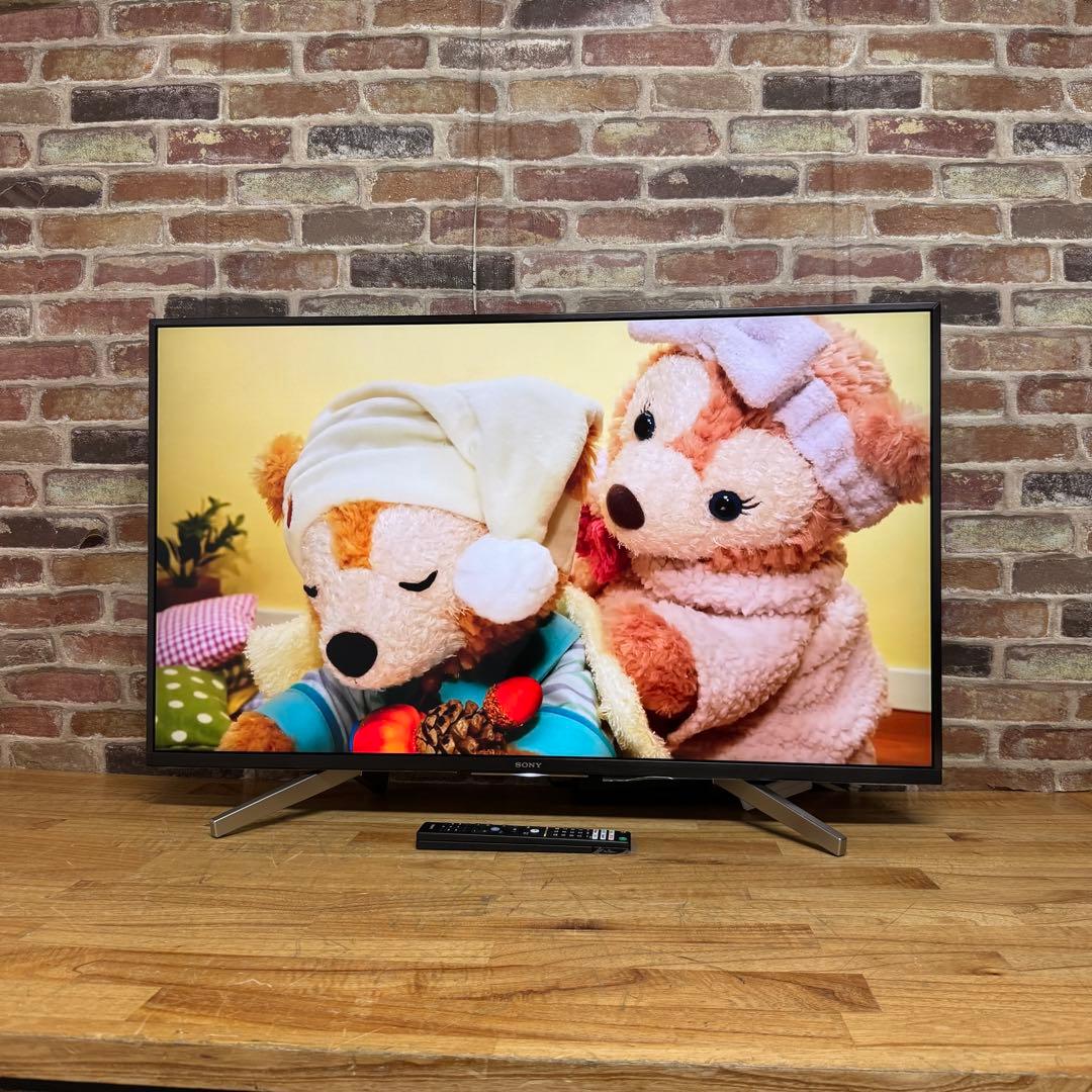 SONY 43V型 4K 液晶テレビ BRAVIA KJ-43X8500G