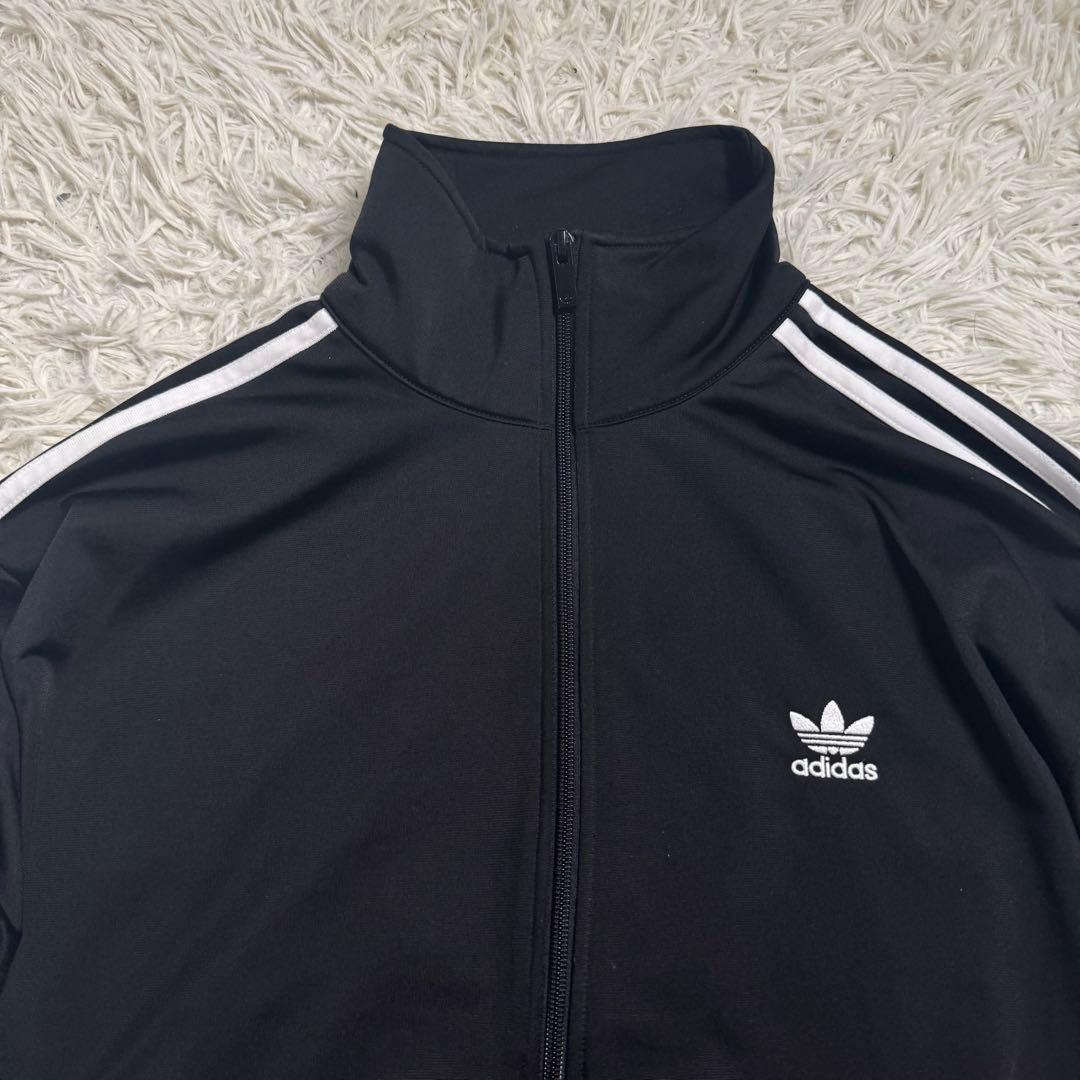 アディダス ファイヤーバード トラックトップ ブラック 黒 2XL 2024年製