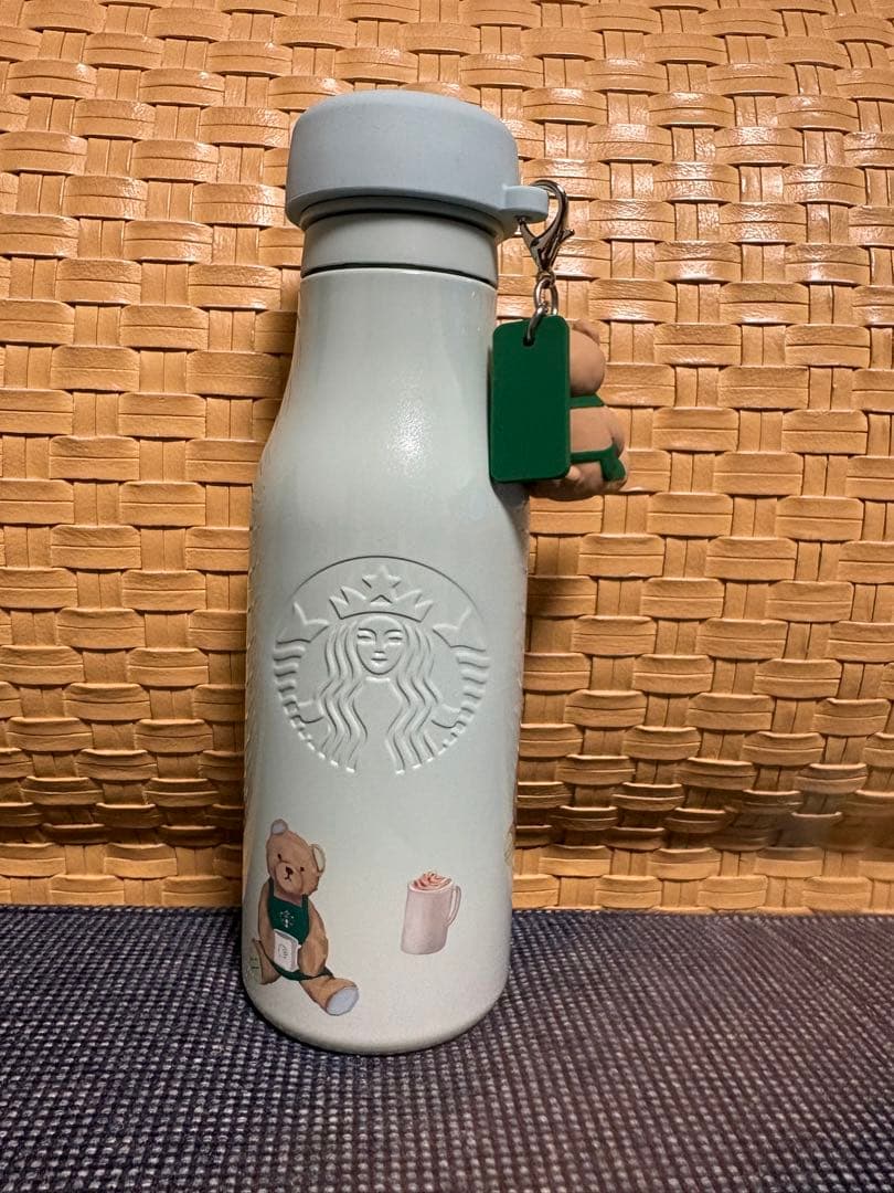 【未使用に近い】ジェラートピケ スターバックス　ステンレスボトル　ミントグリーン