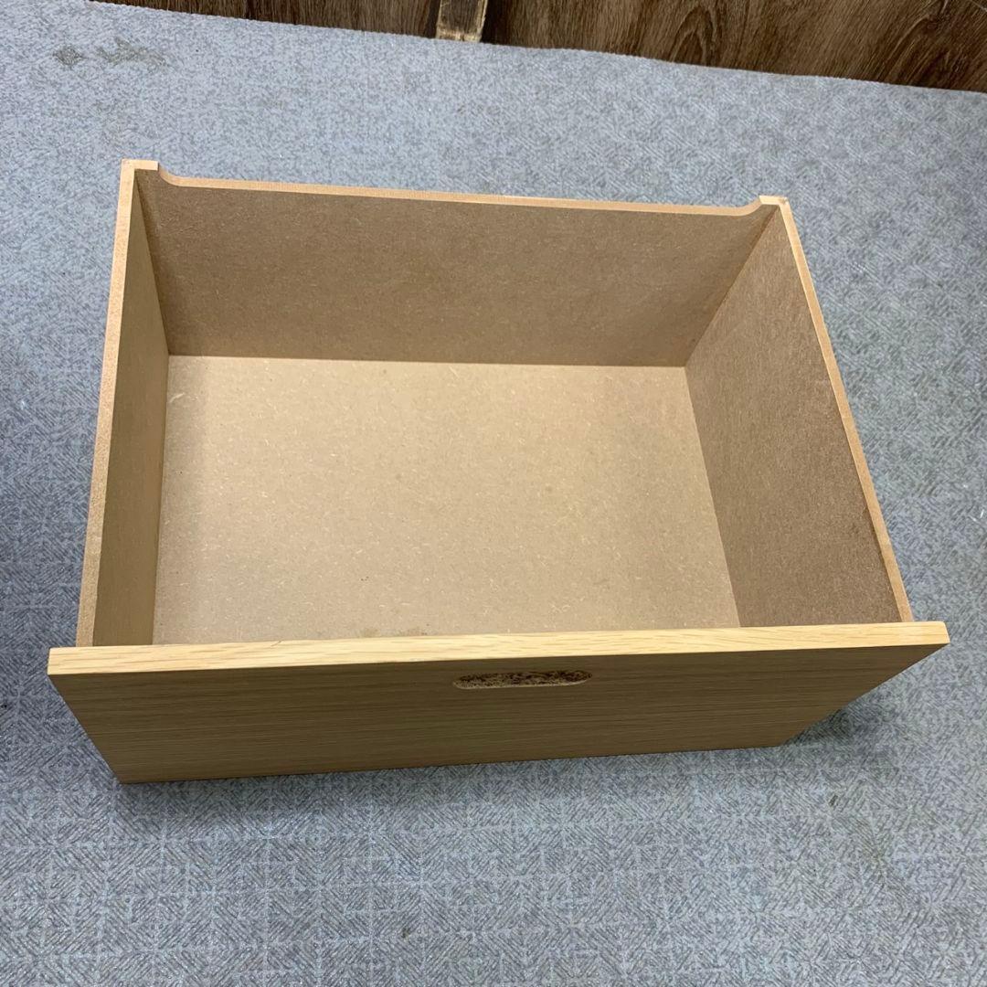 J428 無印良品 MUJI スタッキングシェルフ チェスト 天然木
