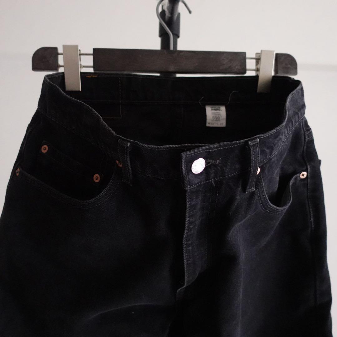 1990s Levi’s 550 ブラックデニム　W34L30 カナダ製
