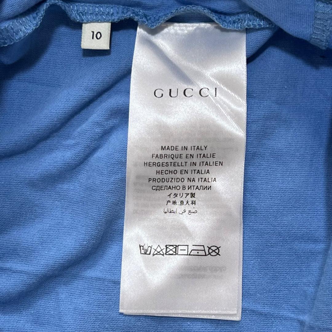 美品✨GUCCI グッチ インターロッキング GG ビッグロゴ Tシャツ キッズ