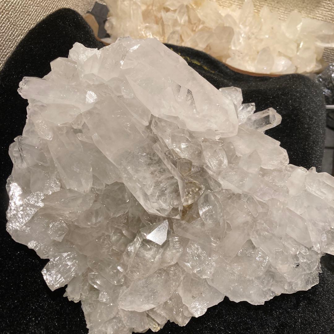 ☆最高品質☆ トマスゴンサガ産　水晶　クラスター　 水晶クラスター　天然石　原石