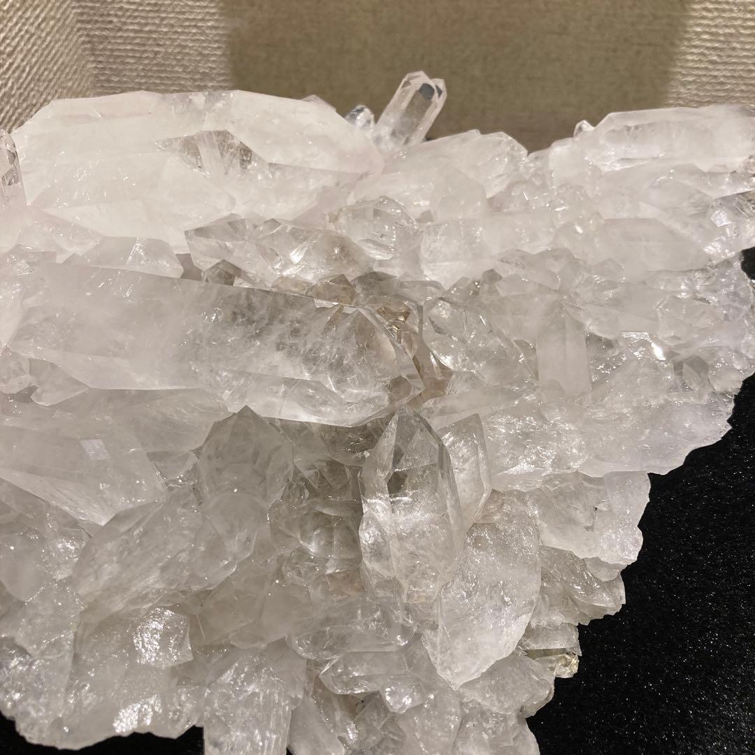 ☆最高品質☆ トマスゴンサガ産　水晶　クラスター　 水晶クラスター　天然石　原石