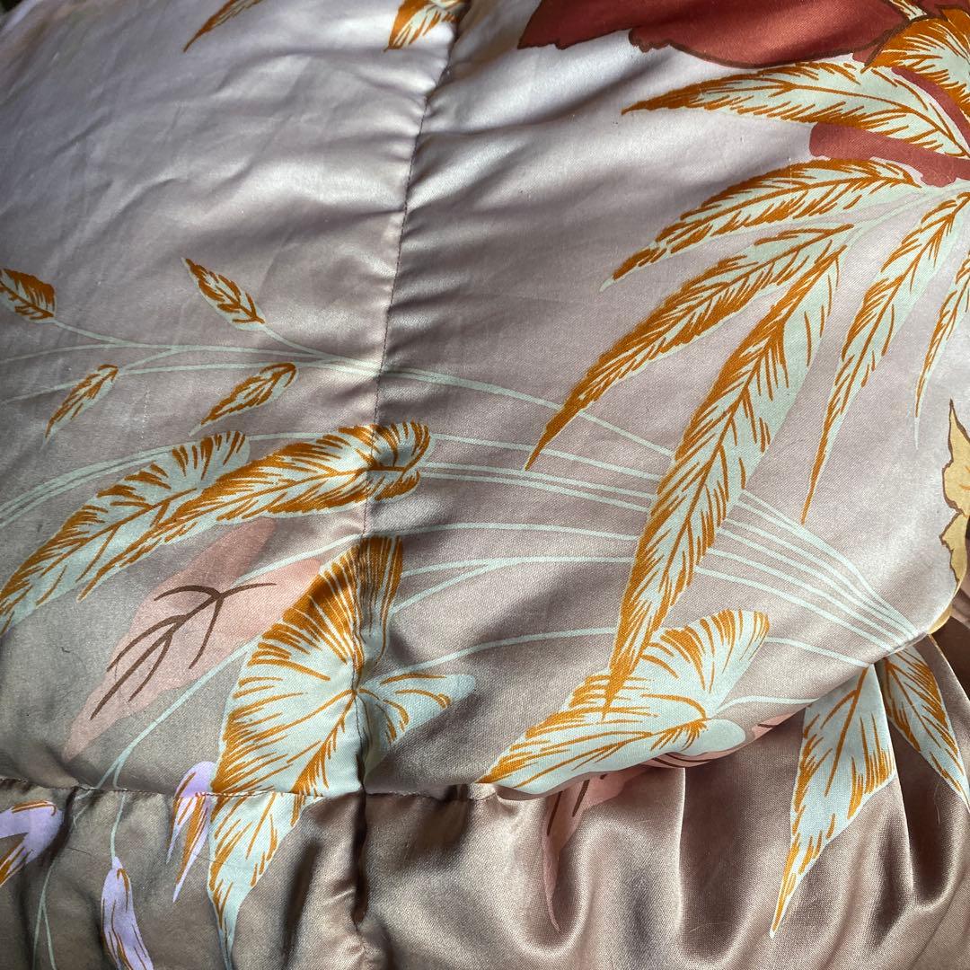 【訳あり】190×140cm 高級羽毛布団　フランスベッド　シングル　掛け布団