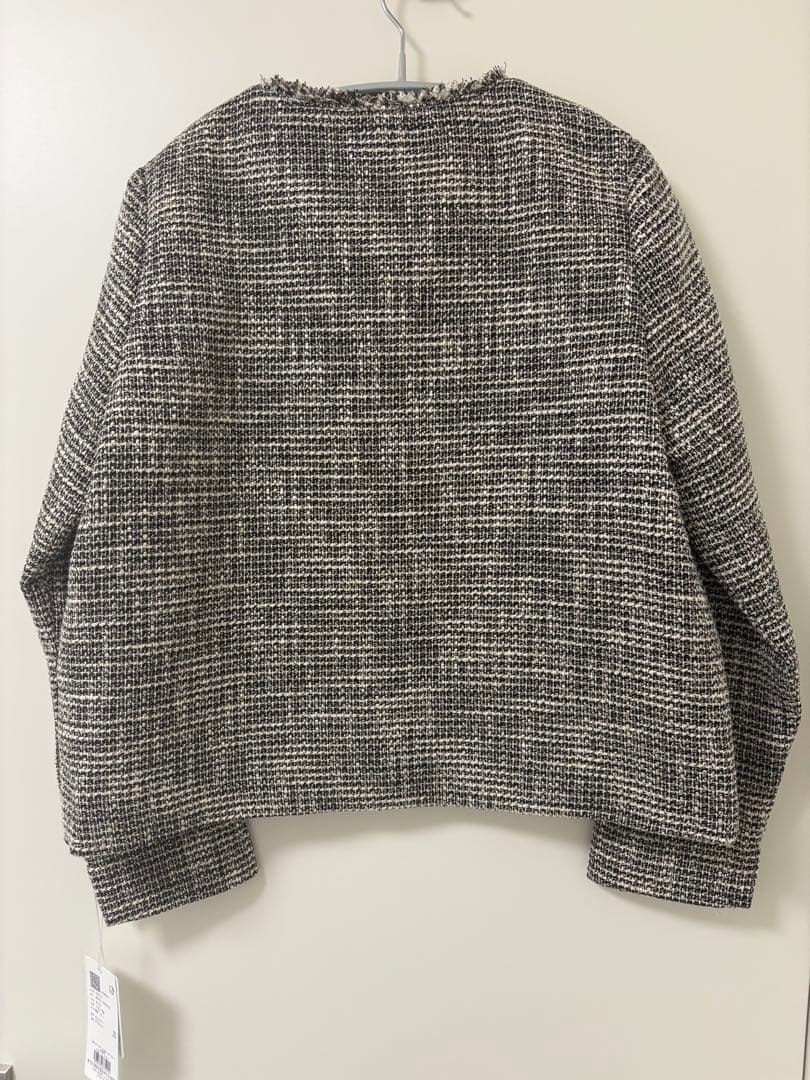 THE SHOP TK★ツイードノーカラージャケット