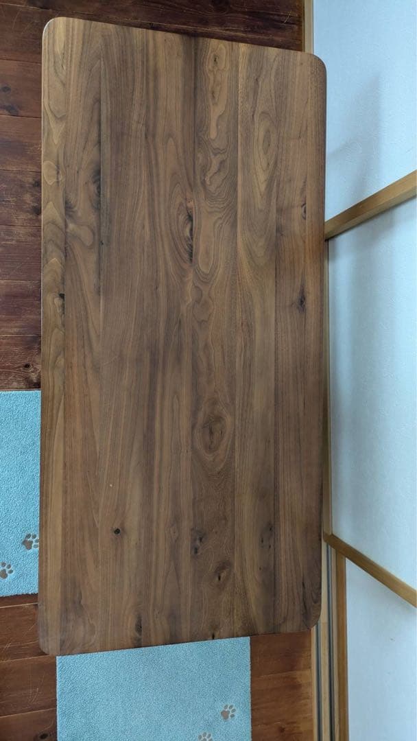 【みしり】ウォールナット　センターテーブル