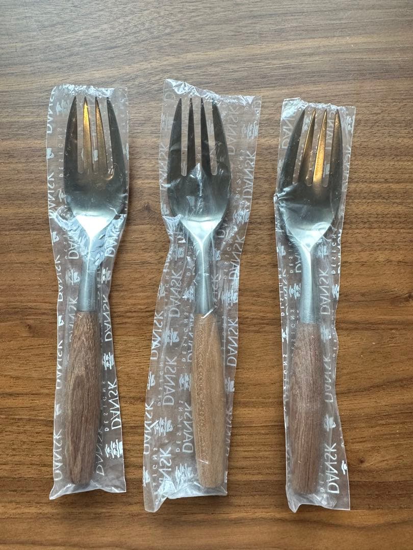 未使用袋入 DANSK Fjord カトラリー18本 ダンスク デッドストック