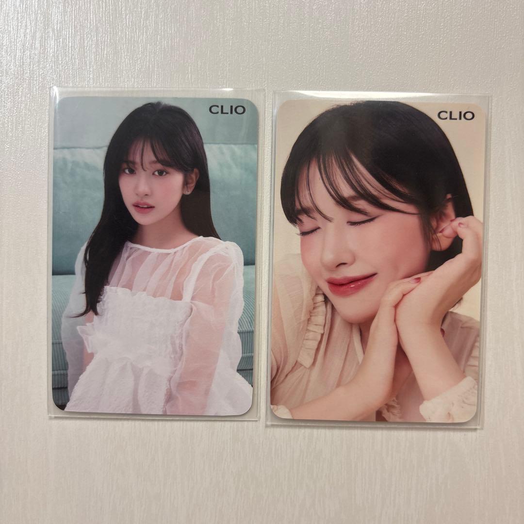 CLIO ユジン トレカ 特典 IVE