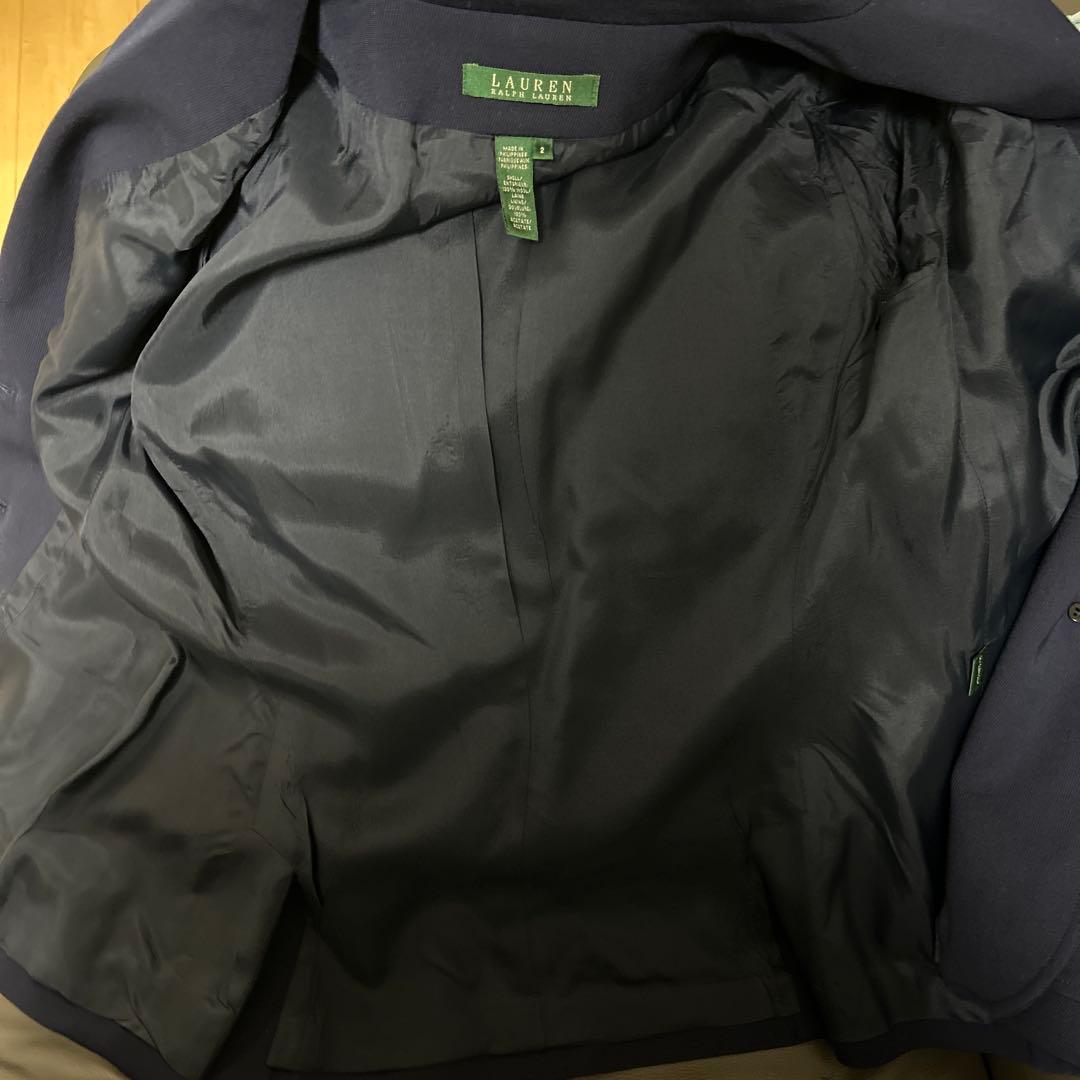 ネイビー 金ボタン　テーラードジャケット