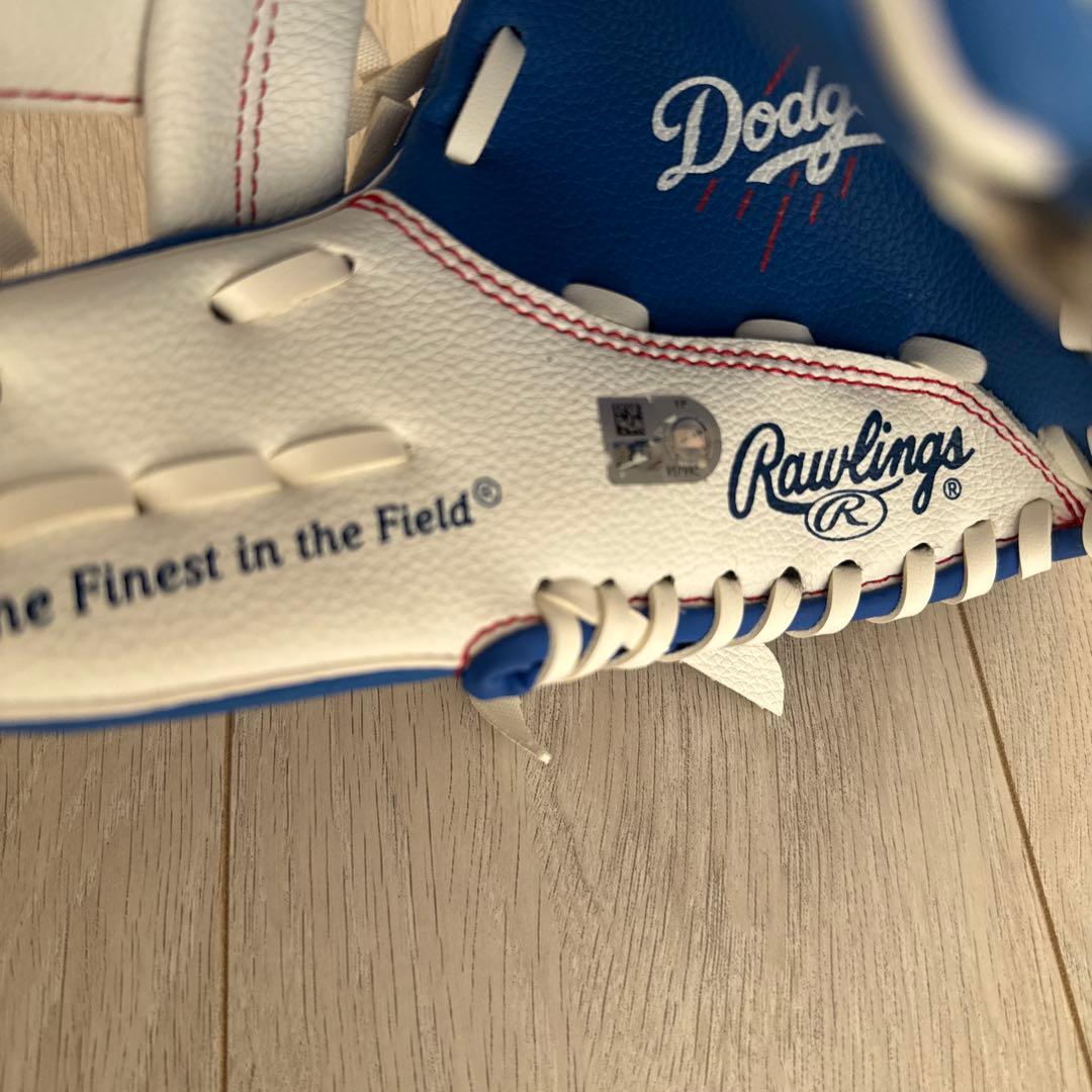 Dodgersドジャース 山本由伸 直筆サイン入り グローブ 10インチ