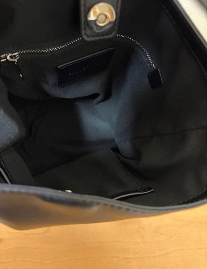 美品　アダムエロペ　スプリットレザーワンショルダー2WAYミニバッグ