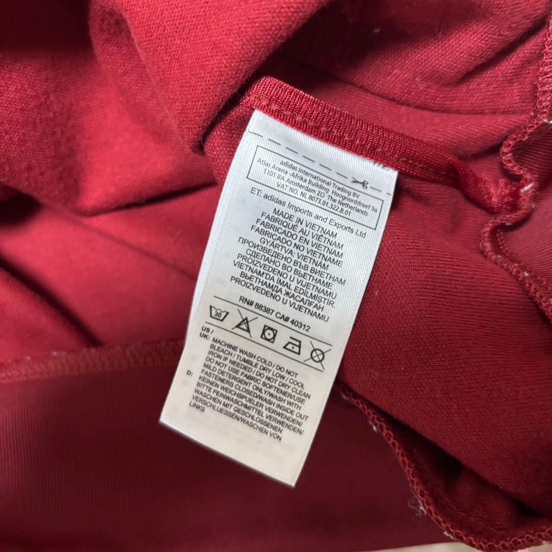 I219 美品✨adidas アディダス　ベッケンバウアー　ジャージ　ボルドー