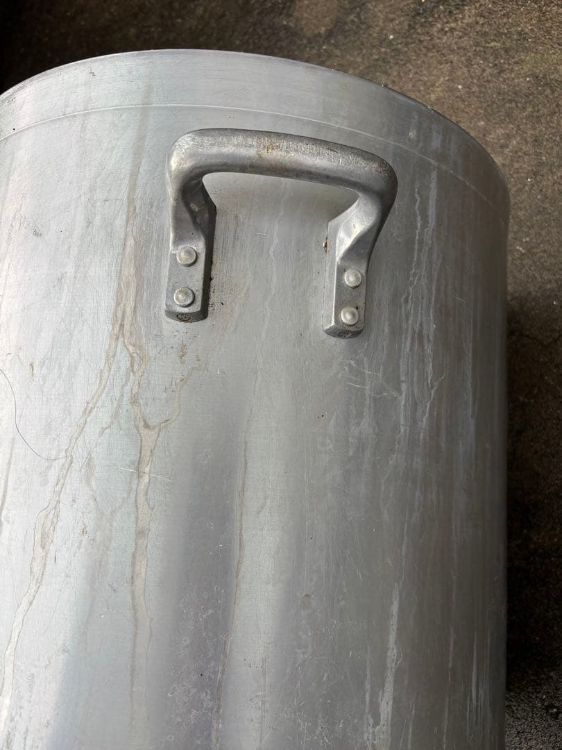 業務用熱伝導アルミ寸胴鍋　両手鍋（２）