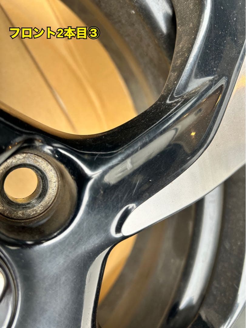 S660純正　フロントホイール2枚セット