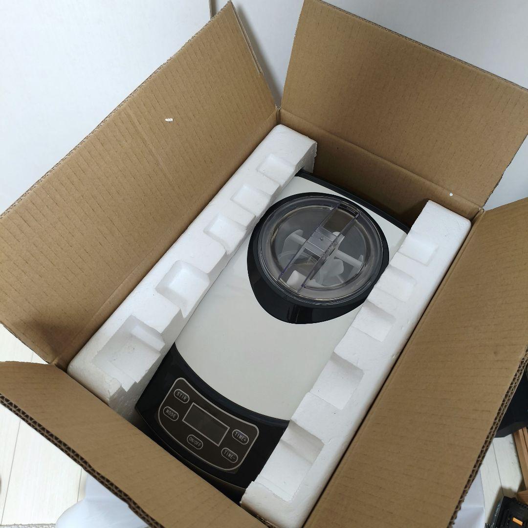 【極美品】eモンズ アイスクリームメーカー 全自動 KWI-15 1.5L