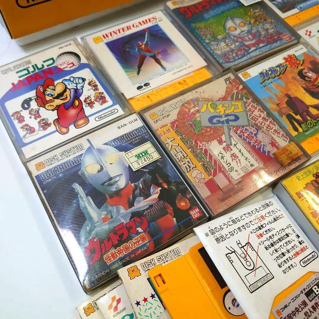 ニンテンドー☆ファミコン　デスクシステム　ソフト付き