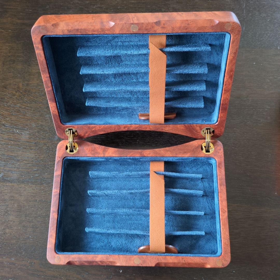 工房楔　万年筆ケース　コンプロット10花梨