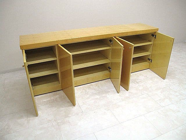 松創 MATSUSO 最高級シカモアメープル材サイドボード　　IDC大塚家具