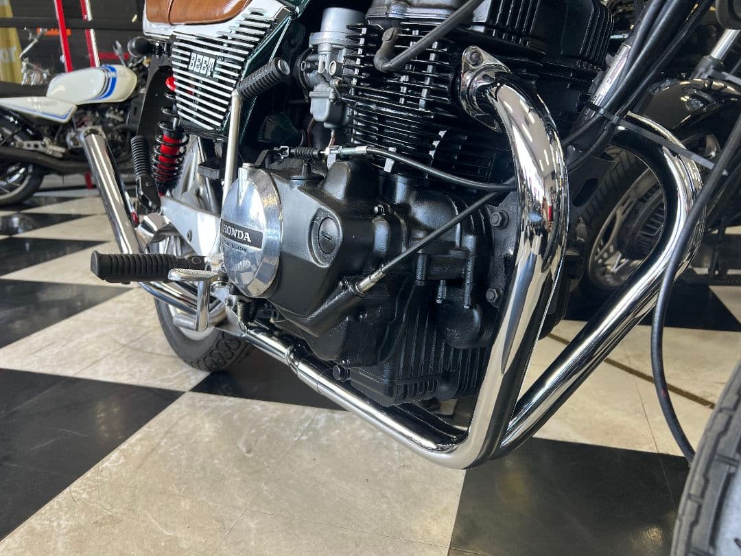 ホーク III CB400N CB250N マフラーメッキフランジ付き送料込み