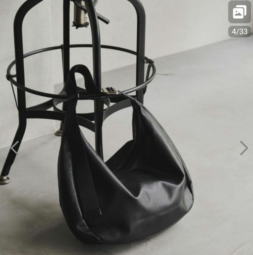 【タグ付き新品未使用】russet ラシットソフトレザーラウンドビッグショルダー