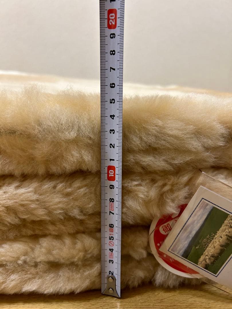 新品未使用 ムートン敷きパッド シングル