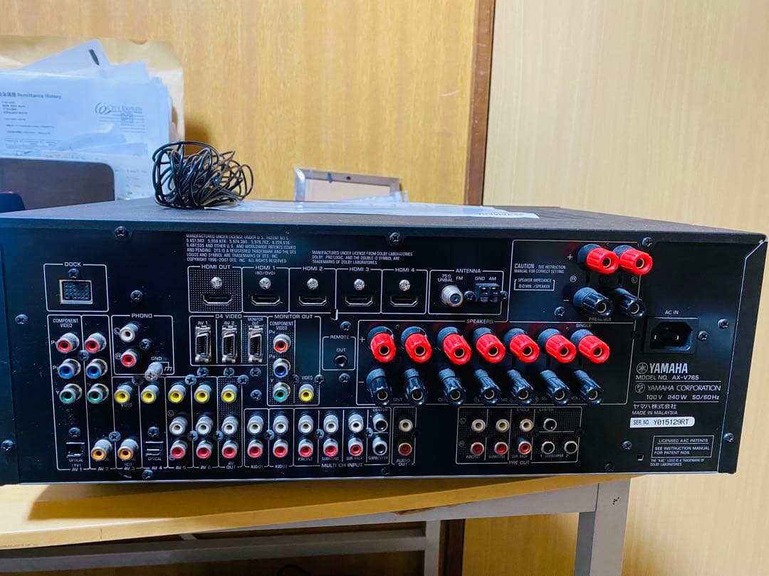 YAMAHA AV アンプ AX-B765