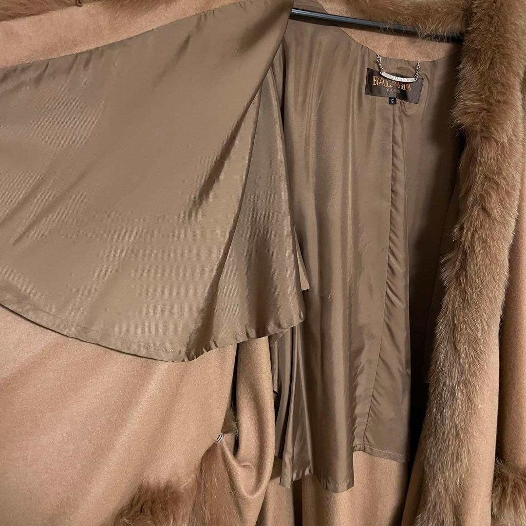 ssx2673さま専用 ❁︎ BALMAIN カシミア ポンチョ ケープコート