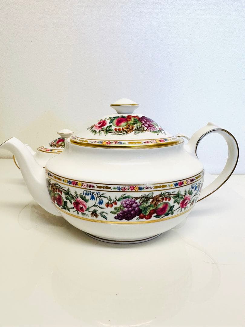 超希少❗️アンティーク スポード ベリー模様のポットセット