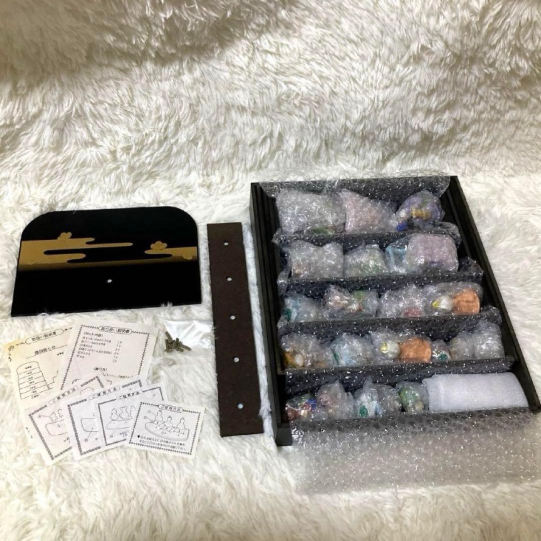 くーちゃん⭐️希少⭐️激レア ディズニー雛人形 五段飾り 陶器製 ひな祭り