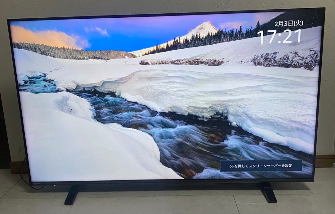 東芝　REGZA 50V型　50C340X 4K 液晶テレビ 動画アプリ搭載