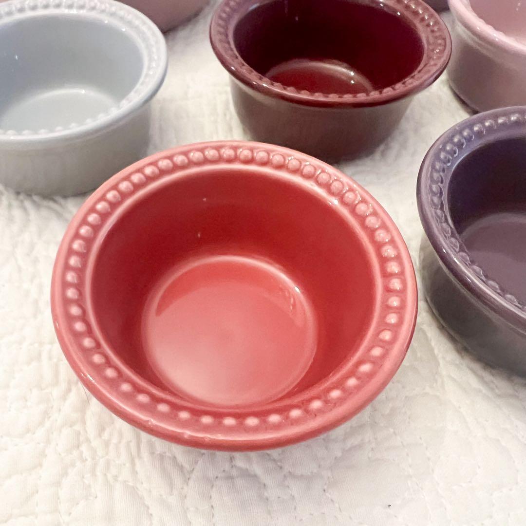 ㊱ルクルーゼ メゾンドパリ ミニパイディッシュ×2 プチパイディッシュ×5