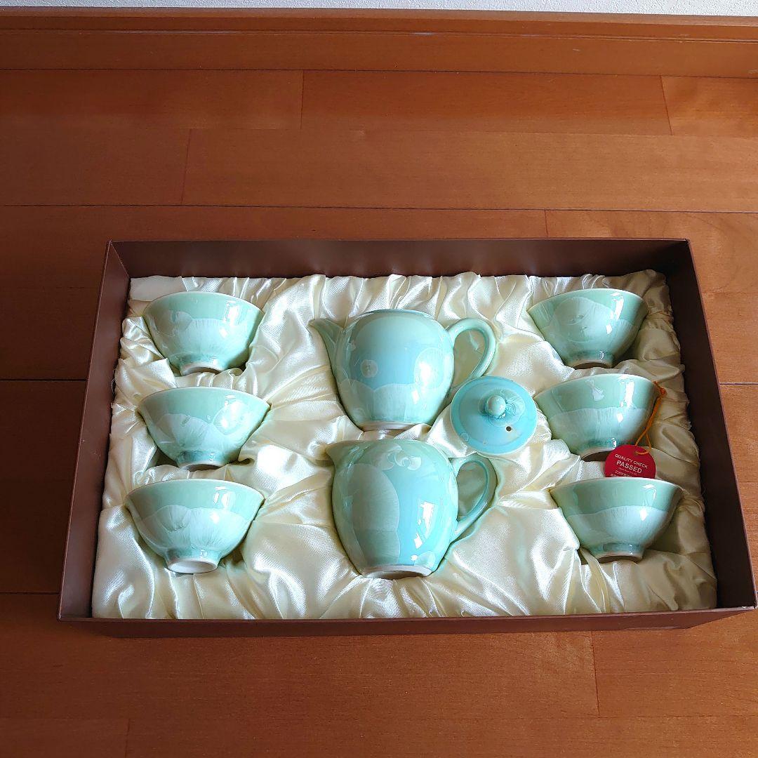 【新品】EILONG 結晶釉茶器セット　台湾