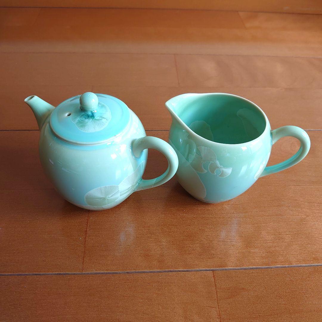 【新品】EILONG 結晶釉茶器セット　台湾