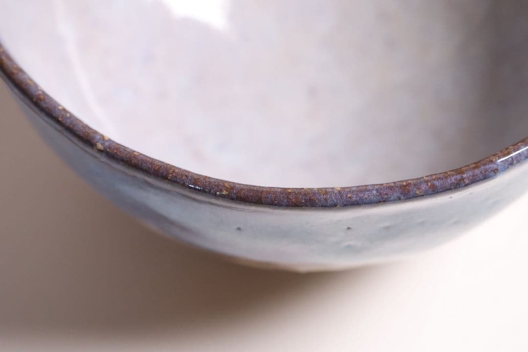 茶道具 萩焼の名工 吉賀将夫 萩茶碗 共箱・略歴 陶芸 抹茶椀【MA584】