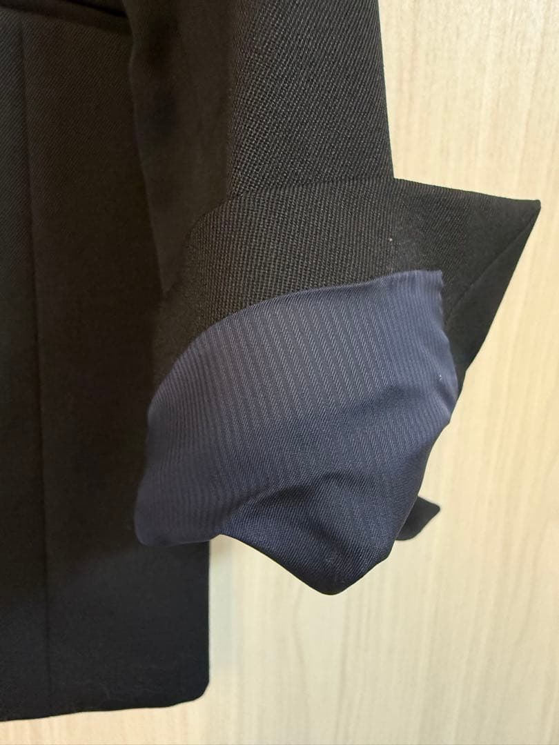 NOBLE ウールツイルノーカラージャケット