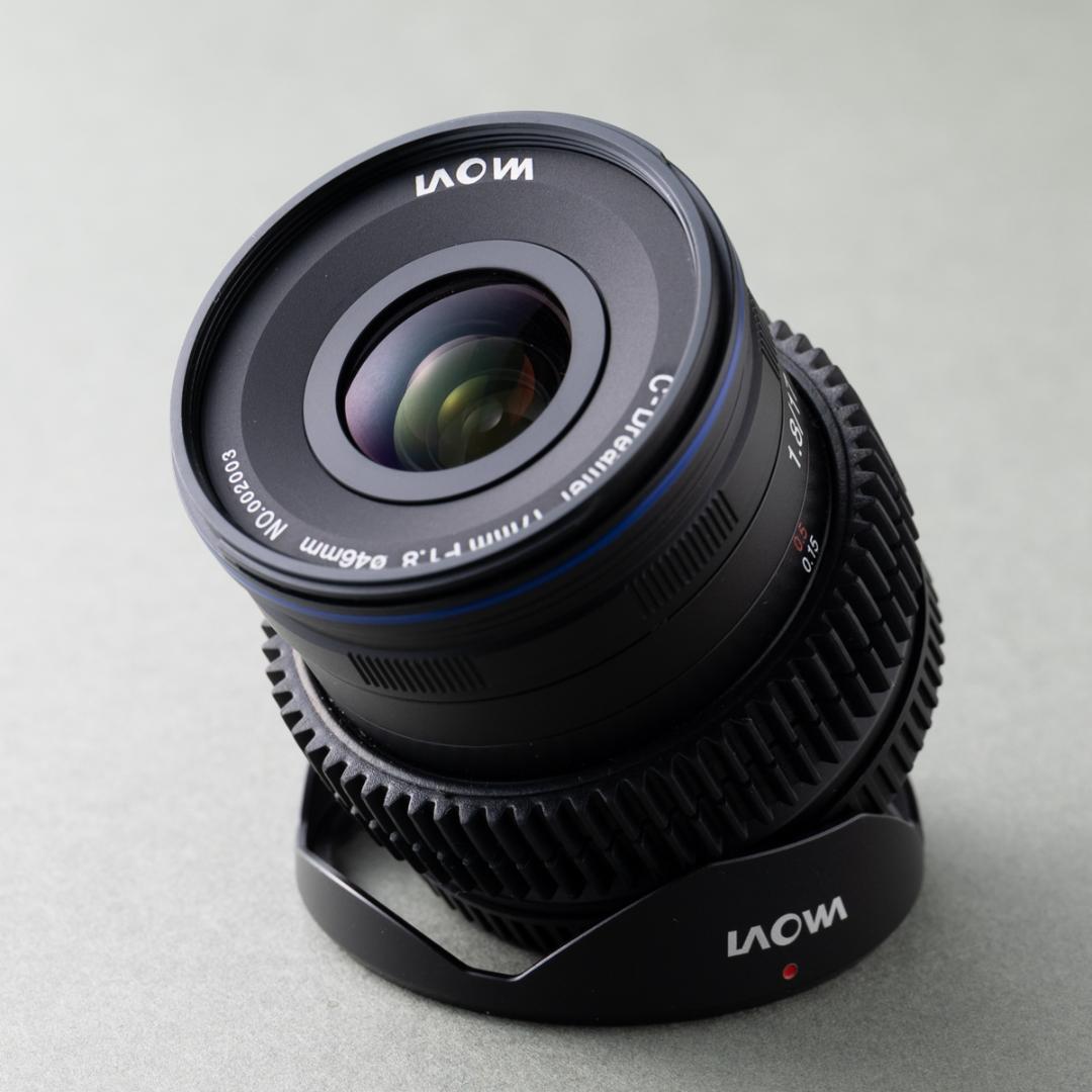 【良品】Laowa 17mm F1.8 フォーカスギア付き BMPCC4k
