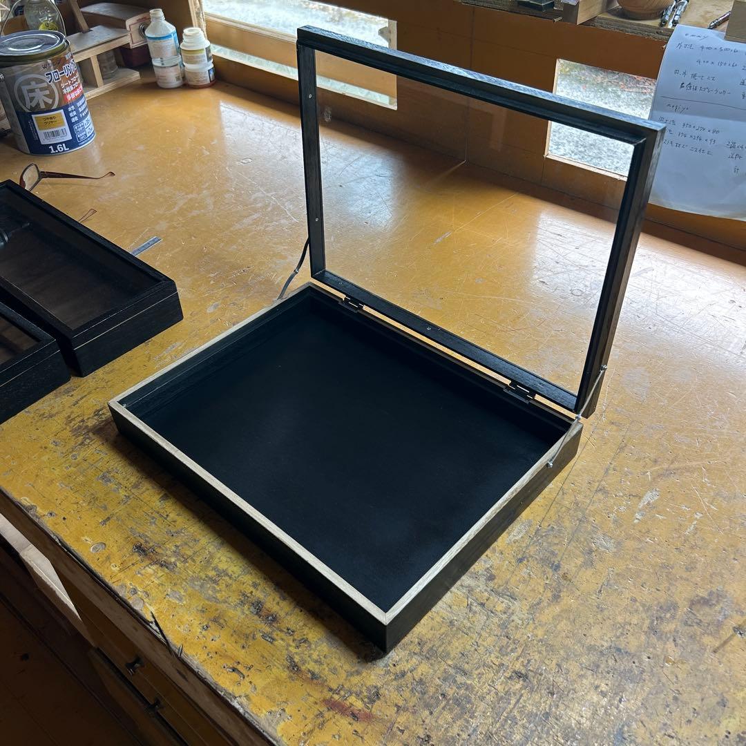 中型　小型　標本箱